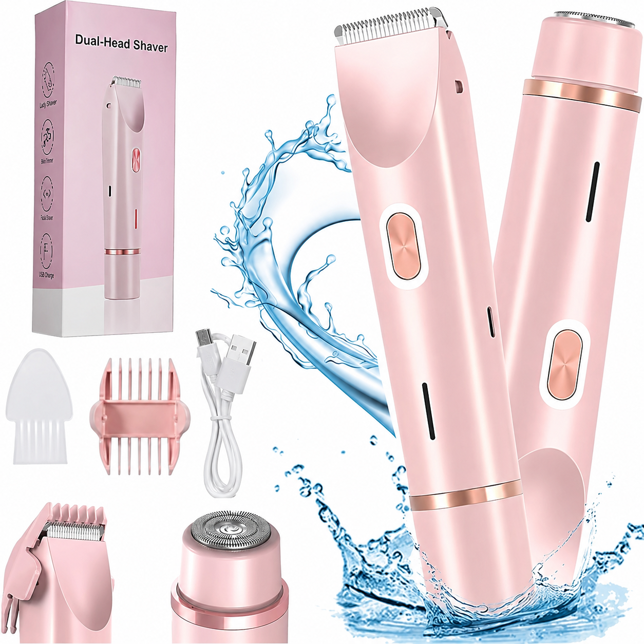 Double Head Electric Shaver