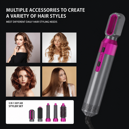 Hot Air Brush (5-in-1)
